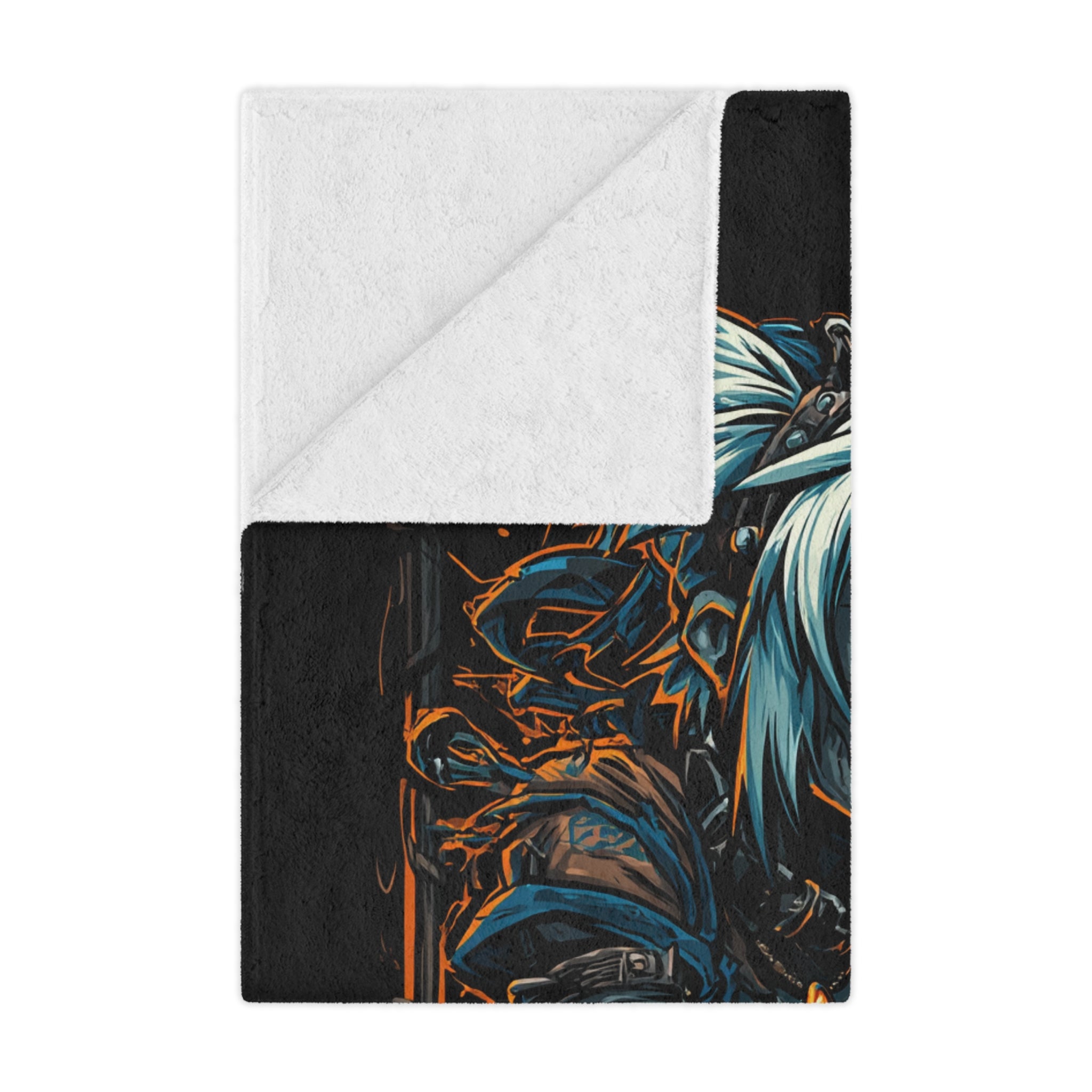 Brain Stew Minky Blanket - Cozy Gaming Throw for Nerds and Gamers